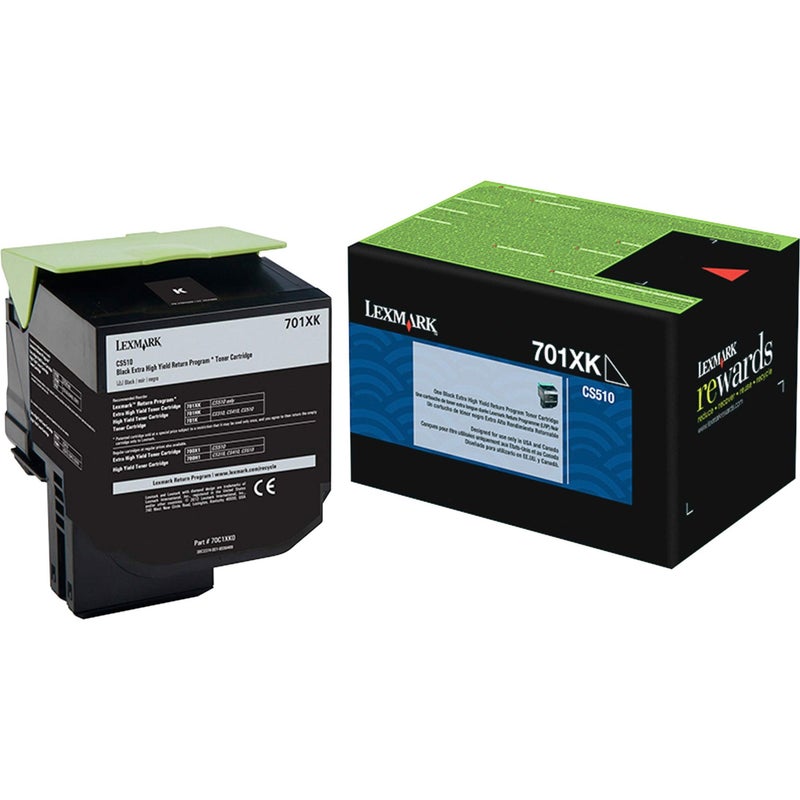 Lexmark 70C1XK0 Black Extra High Yield Return Program Toner